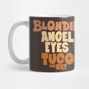 Sergio Leone - The Good, the Bad, and the Ugly Tribute Mug